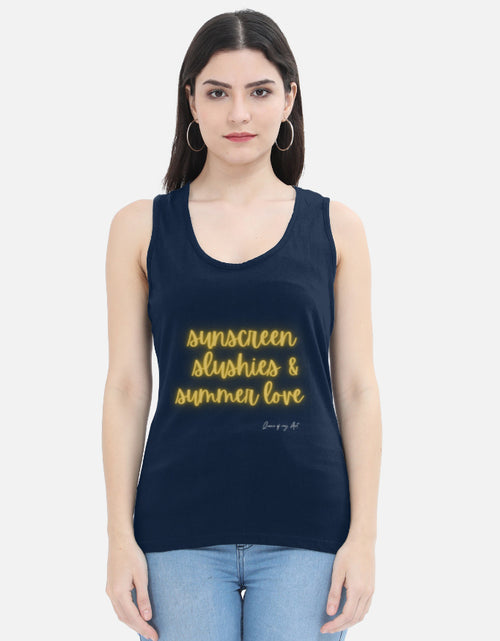 Sunscreen, Slushies & Summer Love (The Canvas Tank)